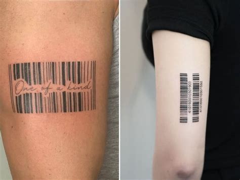 Tatuajes de Códigos de Barras. Todo lo que debes。